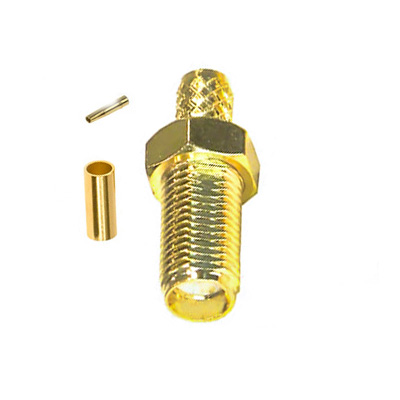 Złącze Sma (F) Proste Rg178 Zaciskane, Na Panel