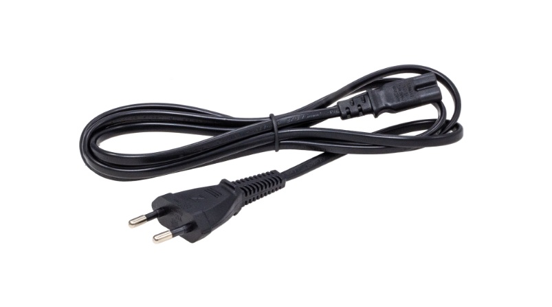 Kabel Zasilający C7 Typ C Europa 1.8M 250V