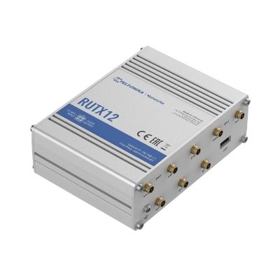 Router Rutx12 Lte/Wifi/Bl 5Xrj45 2Xsim Gnss