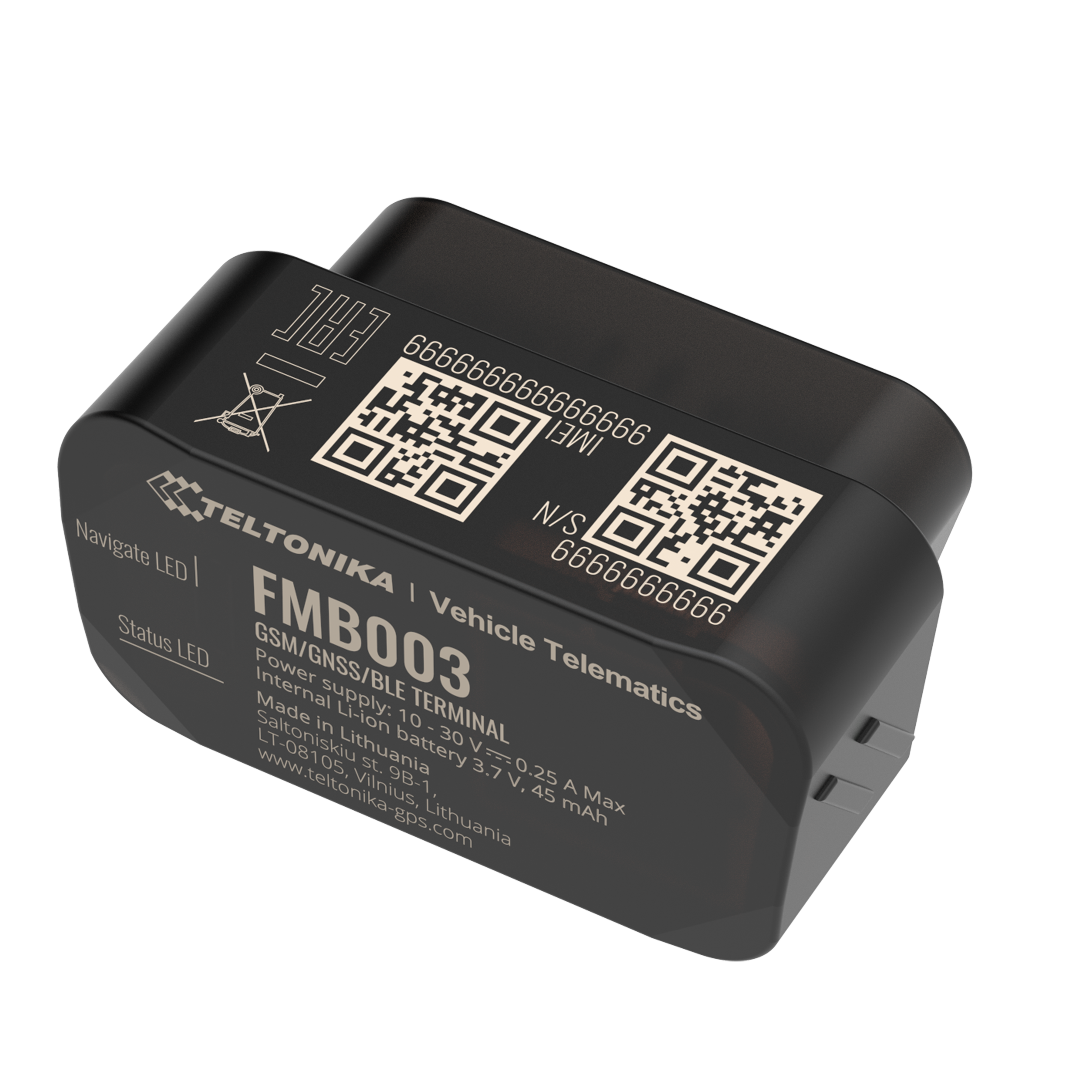 Teltonika Fmb003 Lokalizator Gps Obd