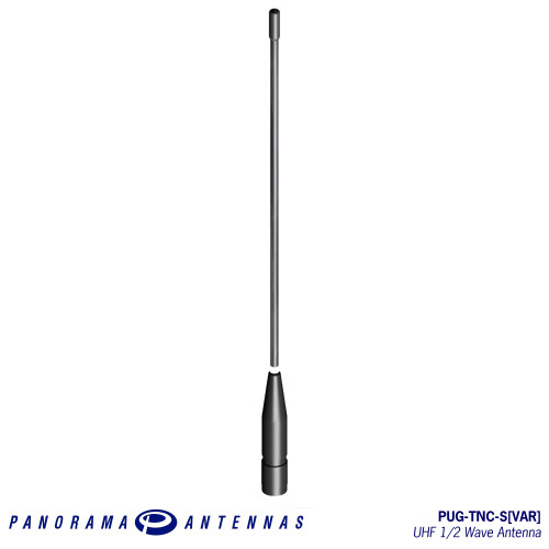 Antena 1/2 Wave Uhf 410-430 Mhz 4 Dbi Tnc(M)