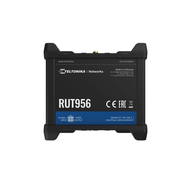 Router Rut956 Lte Z Wifi 4Xrj45 Gps 5X Antena Dsim