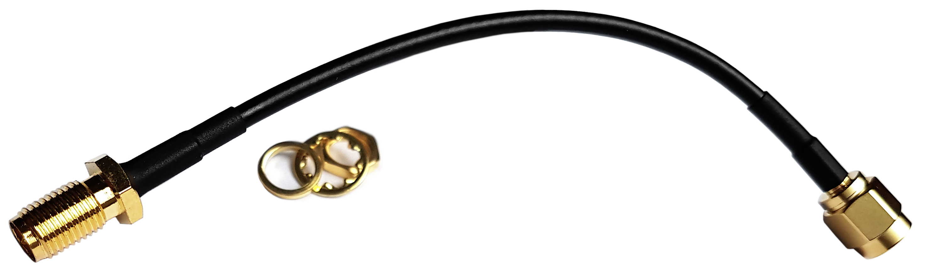 Kabel Sma-Rp (M) - Sma-Rp (F) 10Cm Rg174