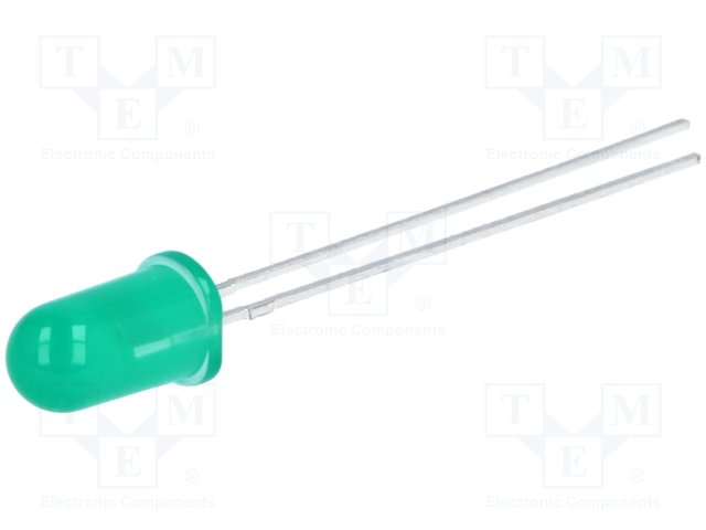 Dioda Led 5Mm Zielony Tht