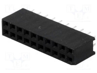 Gniazdo Kołkowe Żeńske 20Pin 2.54Mm Proste 2X10 Th