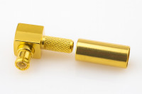 Złącze Ra-Mcx(M) Zaciskane Dla Kabli Rg174